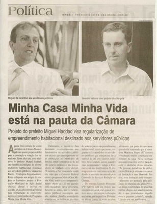 Jornal da Cidade - 16/08/2009