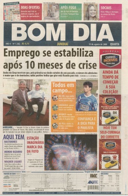 Bom Dia Jundiaí - 19/08/2009