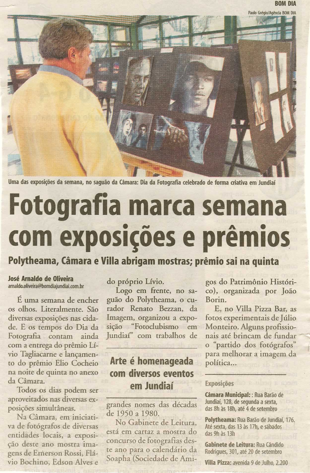 Bom Dia Jundiaí - 25/08/2009