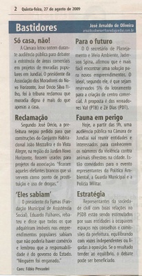 Bom Dia Jundiaí - 27/08/2009