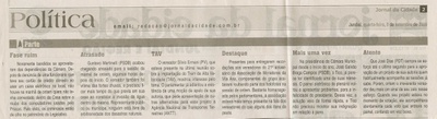 Jornal da Cidade - 09/09/2009