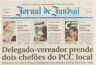 Jornal de Jundiaí - 10/09/2009