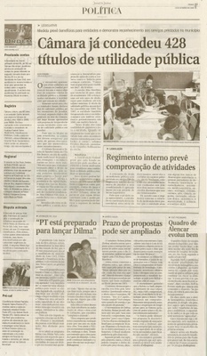 Jornal de Jundiaí - 19/09/2009