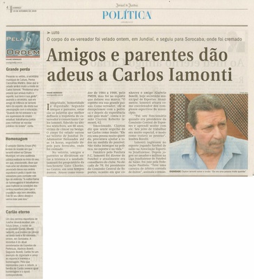 Jornal de Jundiaí - 20/09/2009