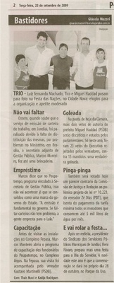 Bom Dia Jundiaí - 22/09/2009