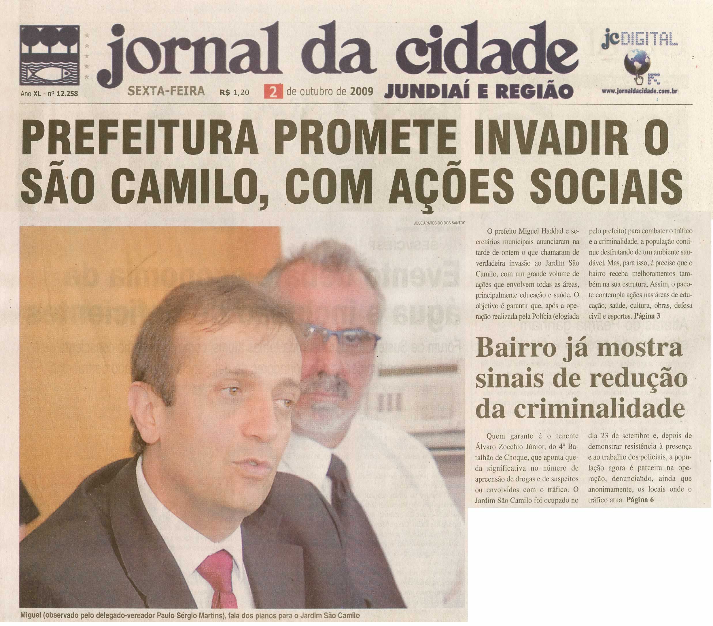 Jornal da Cidade - 02/10/2009