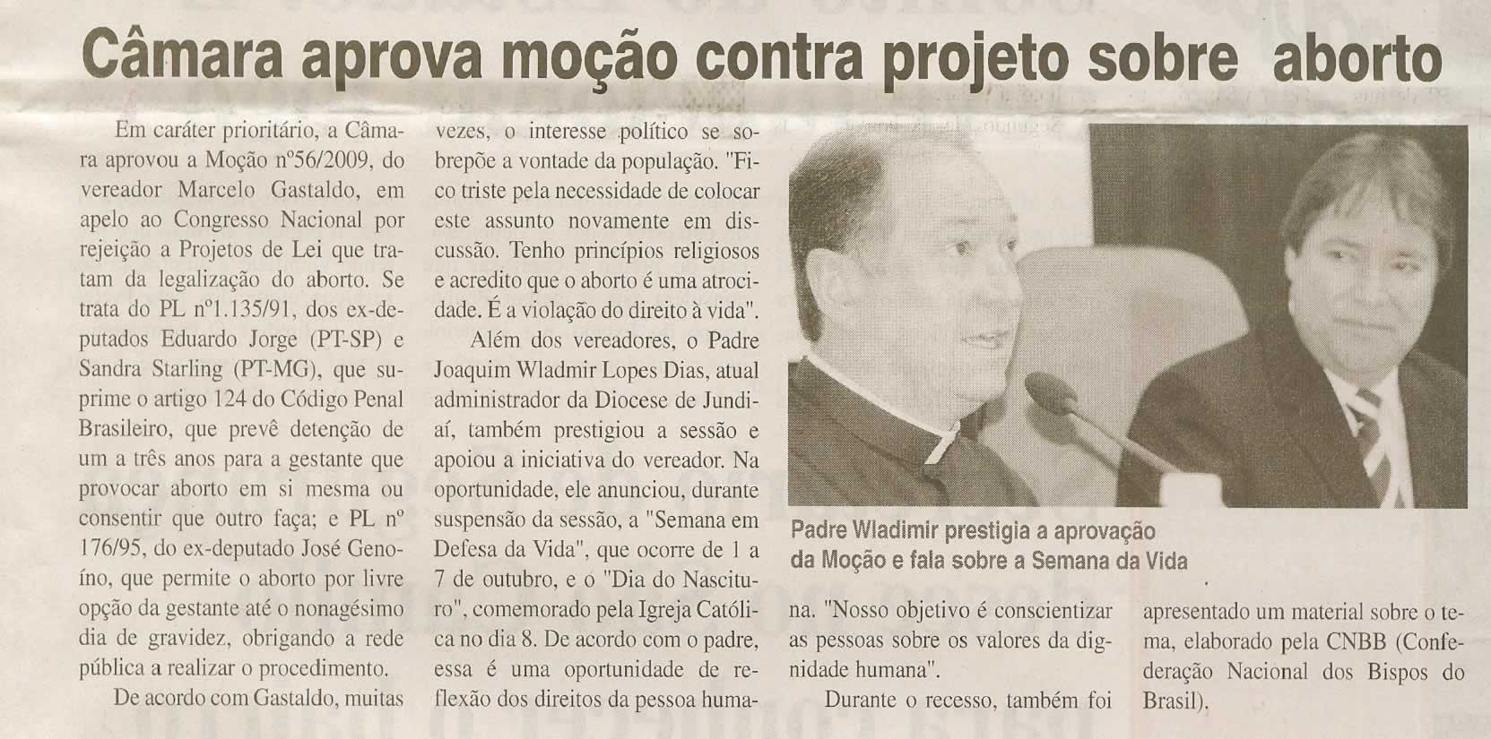 Jornal da Cidade - 07/10/2009