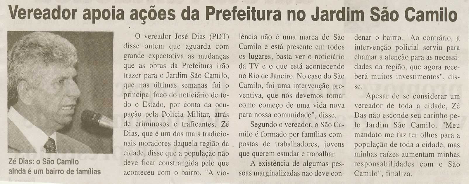 Jornal da Cidade - 21/10/2009