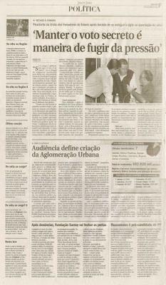 Jornal de Jundiaí - 27/10/2009