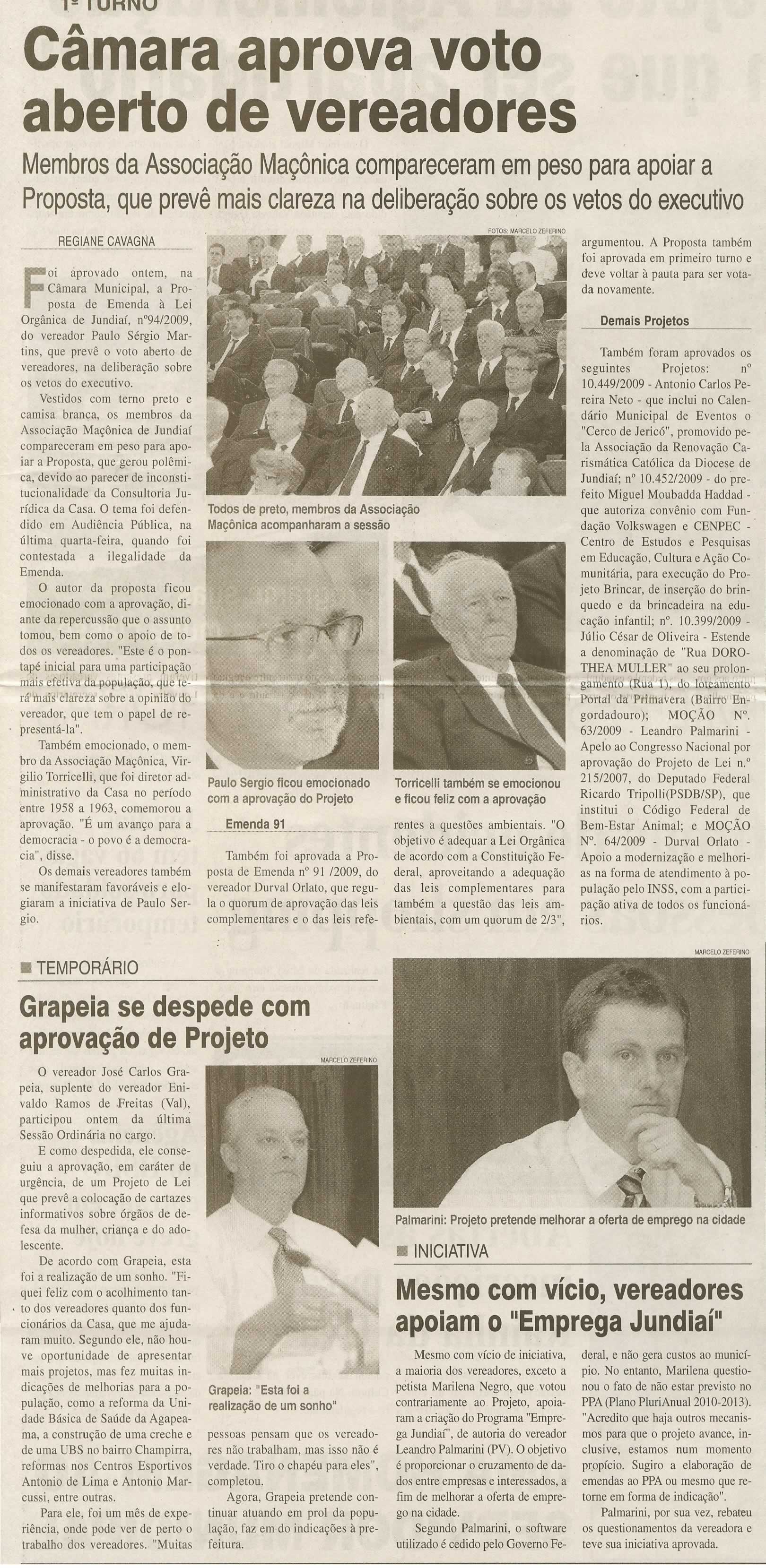 Jornal da Cidade - 28/10/2009