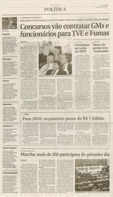 Jornal de Jundiaí - 12/11/2009