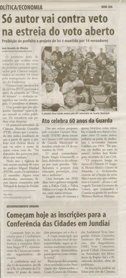 Bom Dia Jundiaí - 18/11/2009