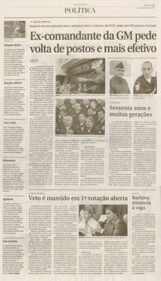Jornal de Jundiaí - 18/11/2009