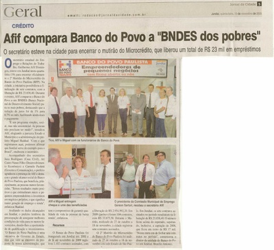 Jornal da Cidade - 19/11/2009
