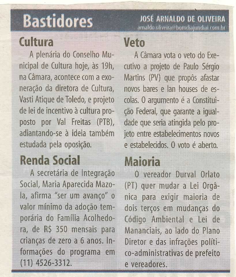 Bom Dia Jundiaí - 30/11/2009