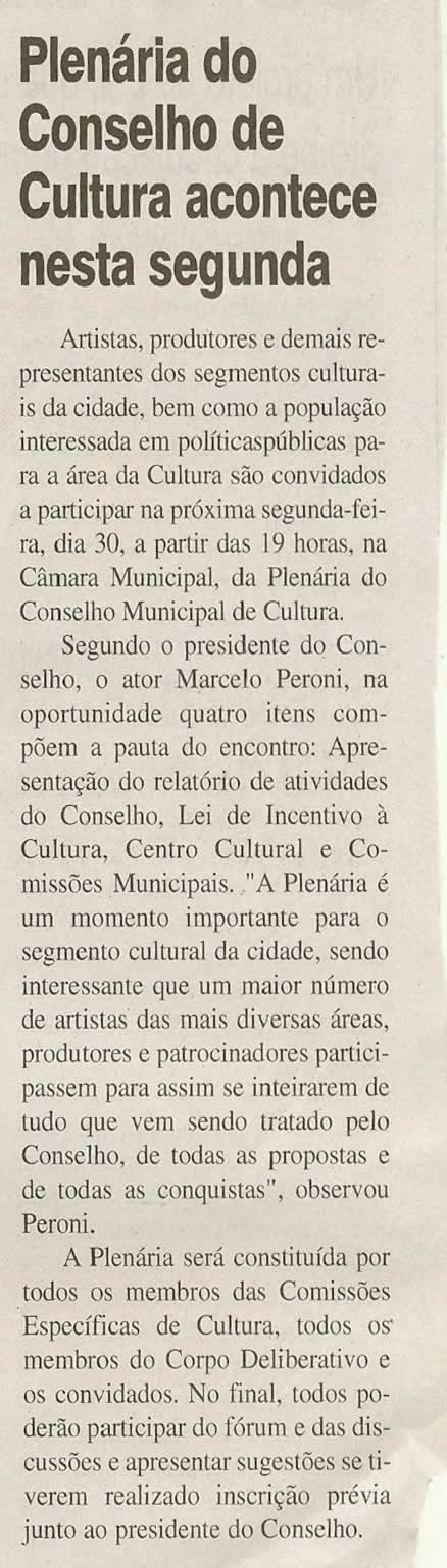 Jornal da Cidade - 29/11/2009