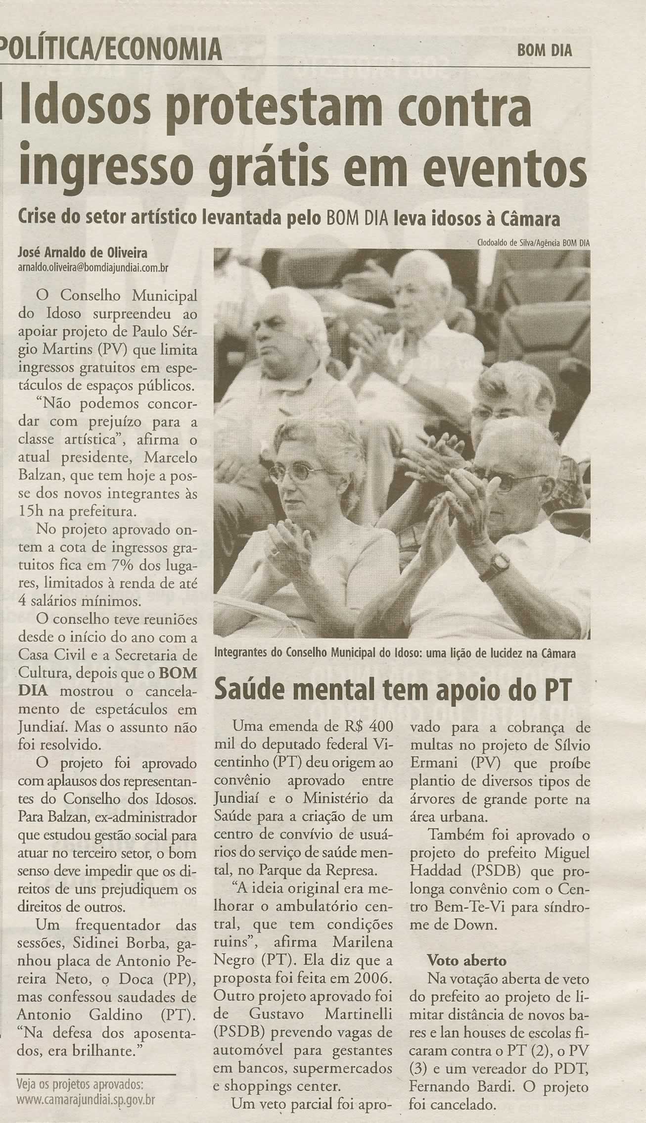 Bom Dia Jundiaí - 02/12/2009