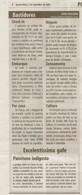 Bom Dia Jundiaí - 02/12/2009