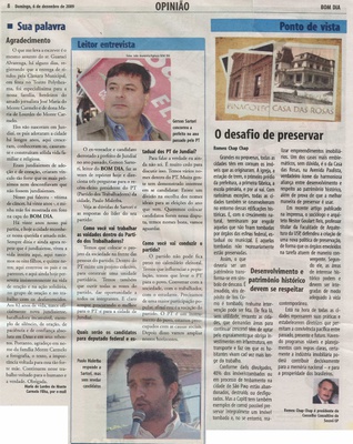 Bom Dia Jundiaí - 06/12/2009