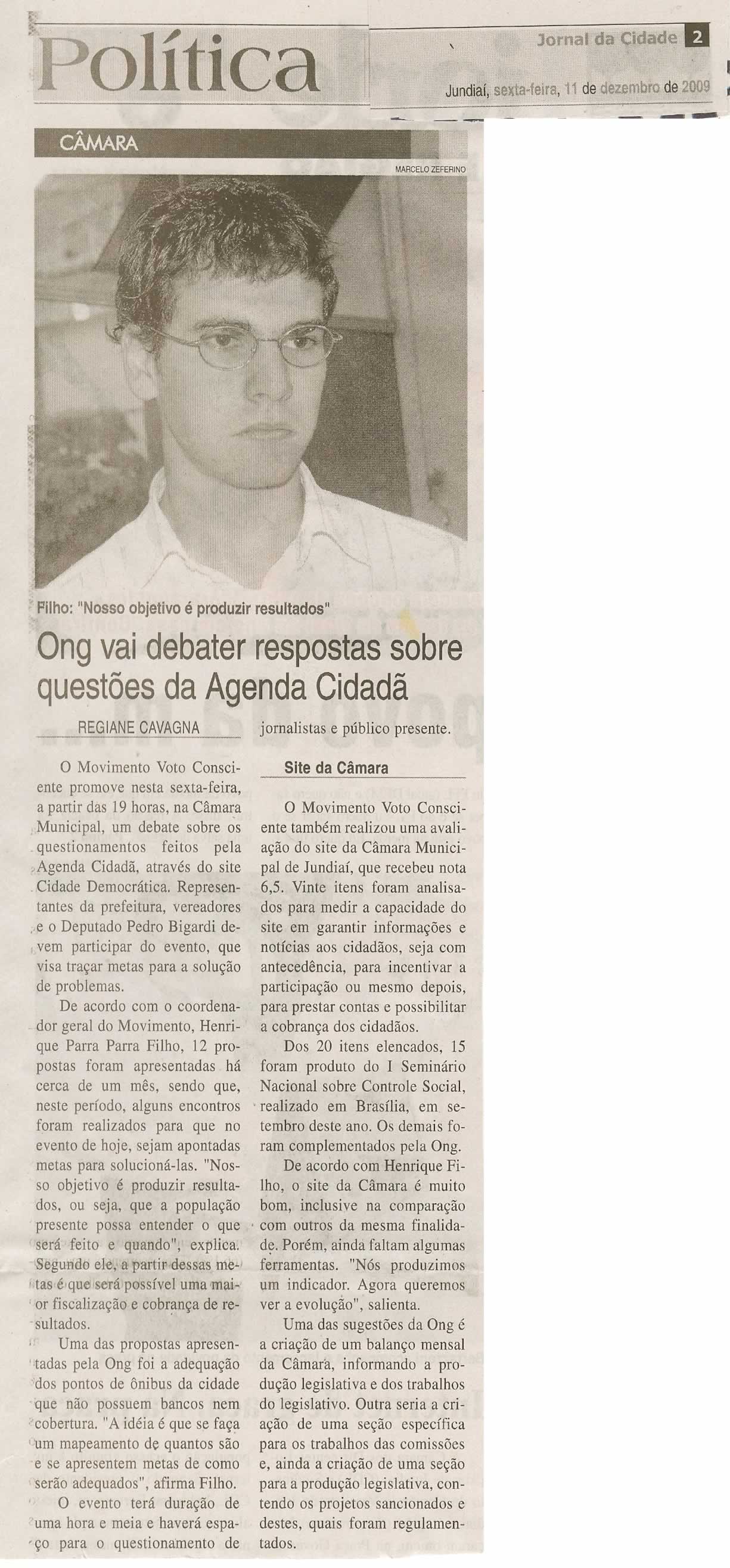 Jornal da Cidade - 11/12/2009