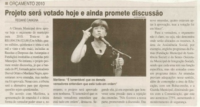 Jornal da Cidade - 22/12/2009