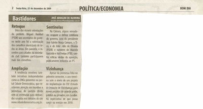 Bom Dia Jundiaí - 25/12/2009