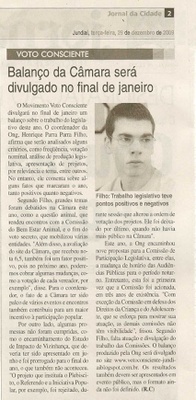 Jornal da Cidade - 29/12/2009