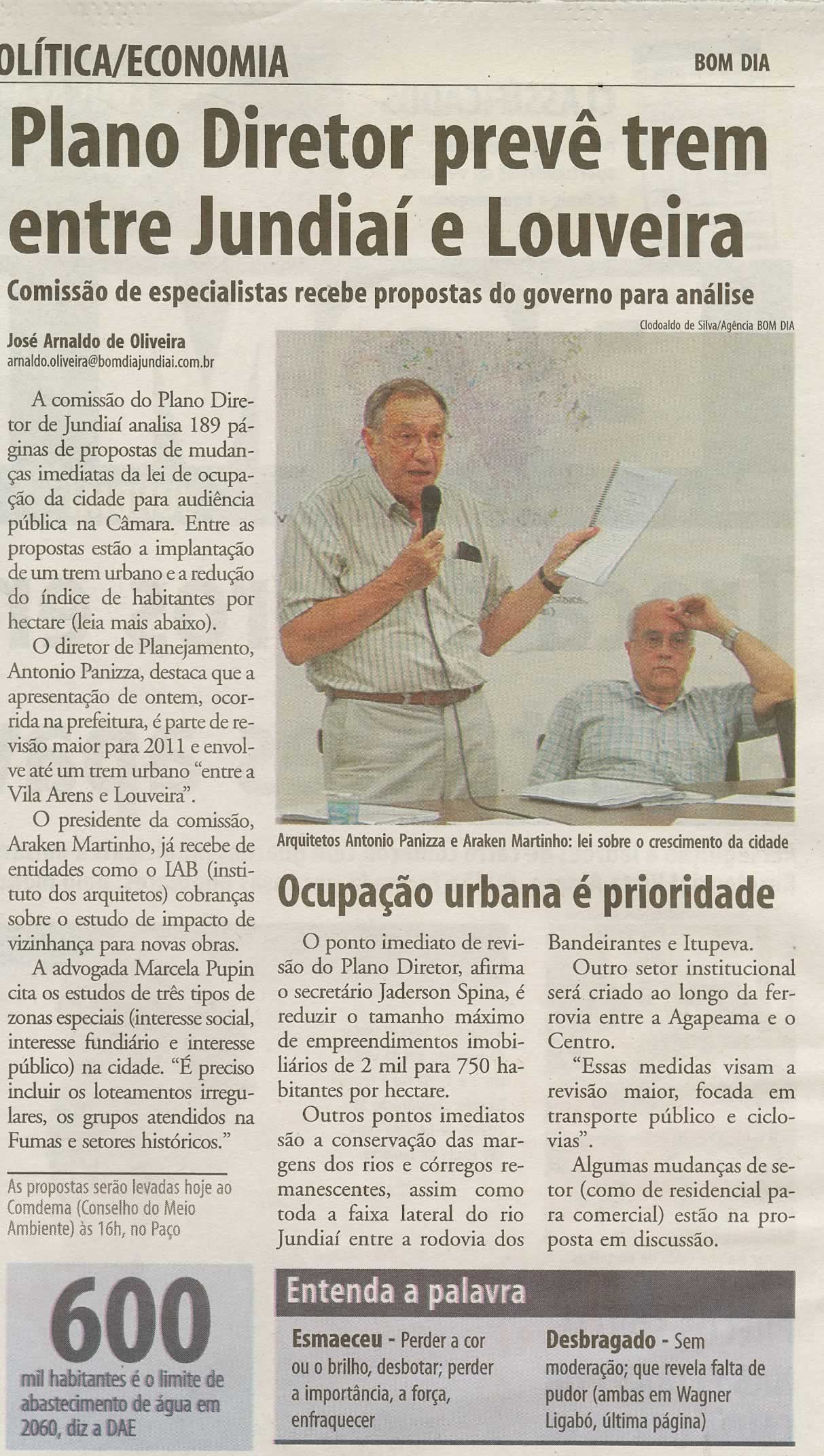Bom Dia Jundiaí - 13/01/2010