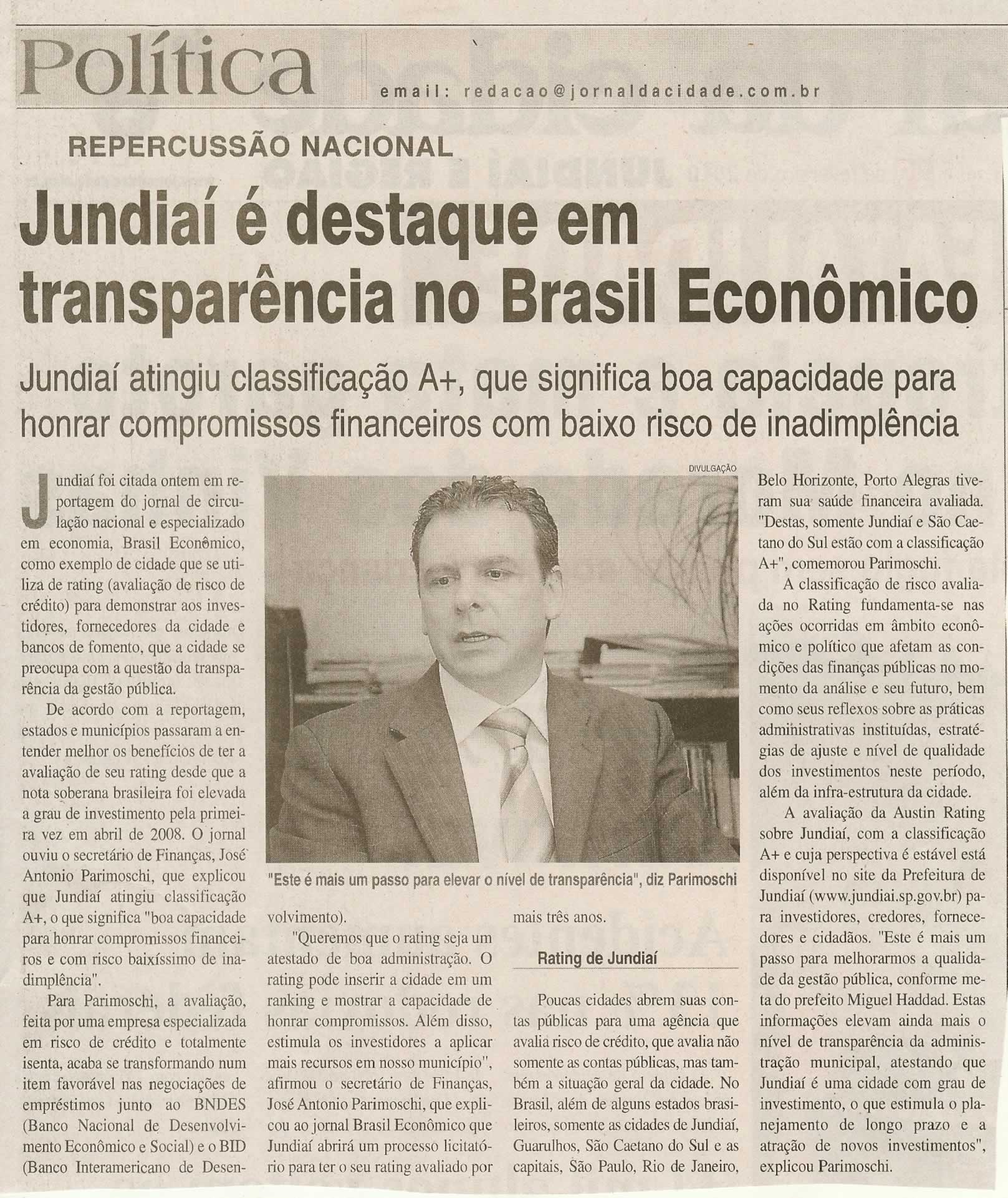 Jornal da Cidade - 19/02/2010