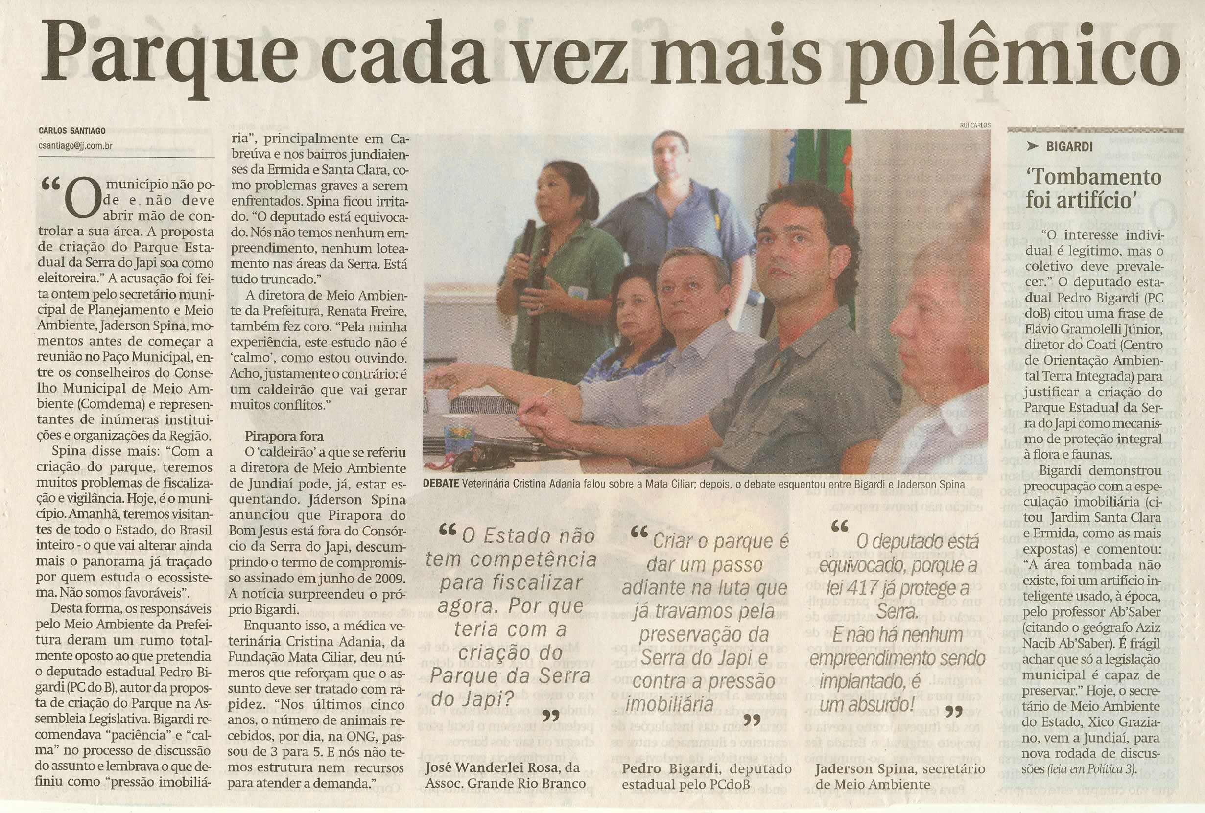 Jornal de Jundiaí - 11/03/2010