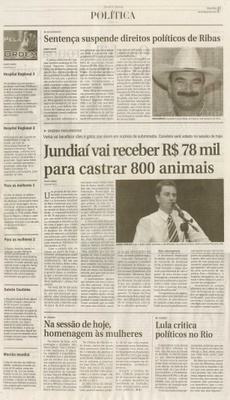 Jornal de Jundiaí - 09/03/2010