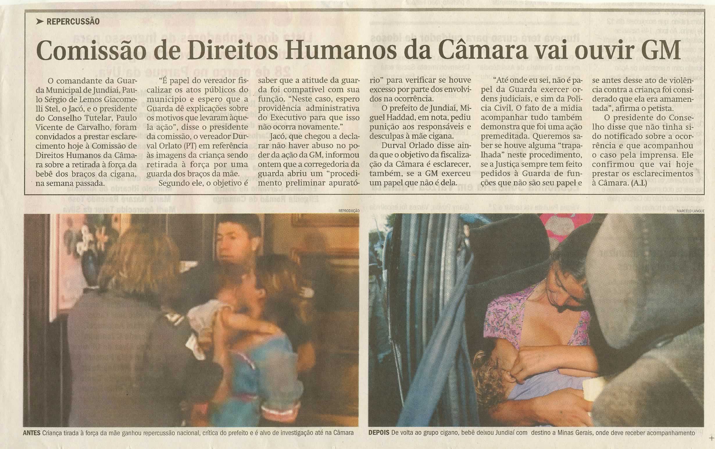 Jornal de Jundiaí - 23/03/2010