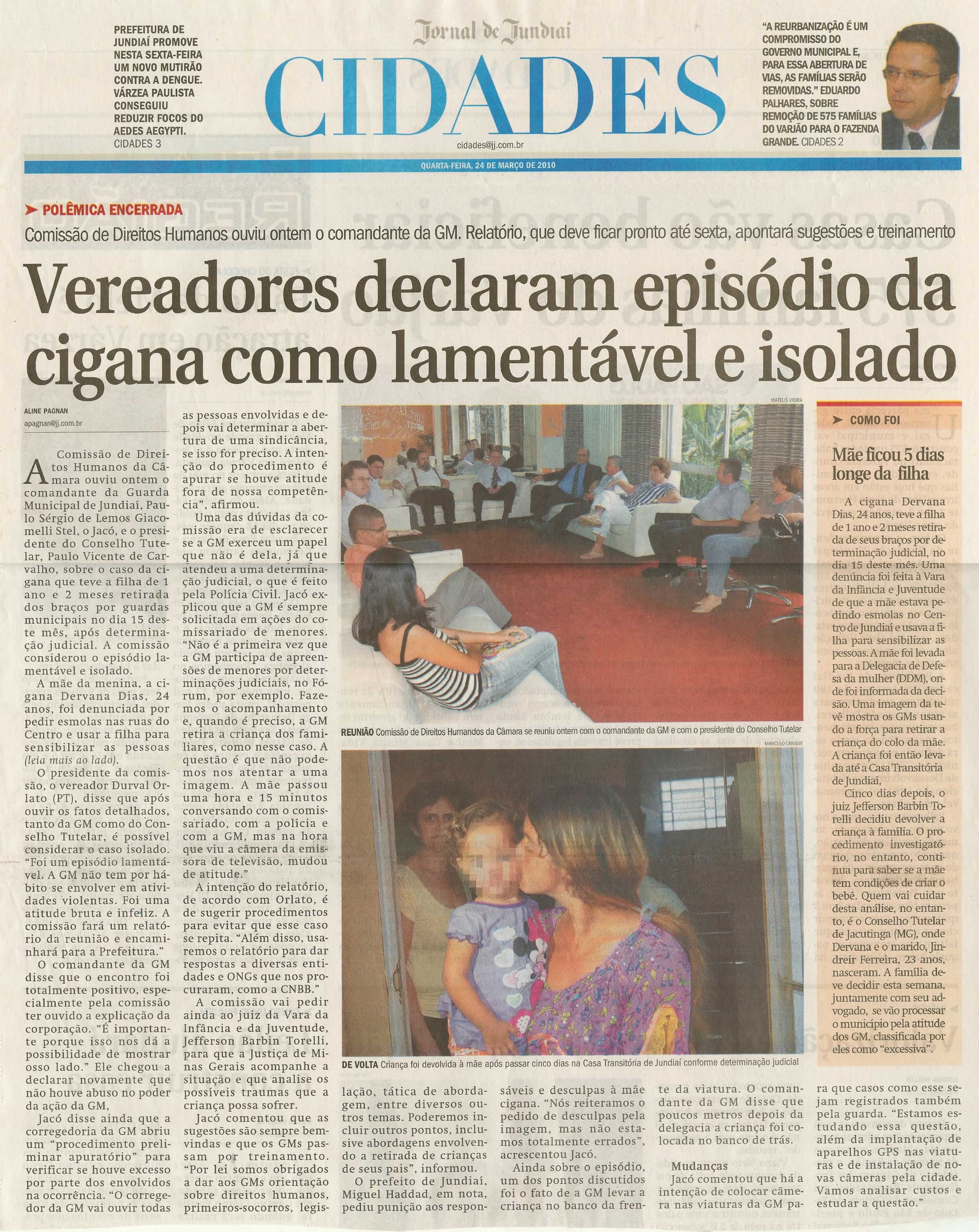 Jornal de Jundiaí - 24/03/2010