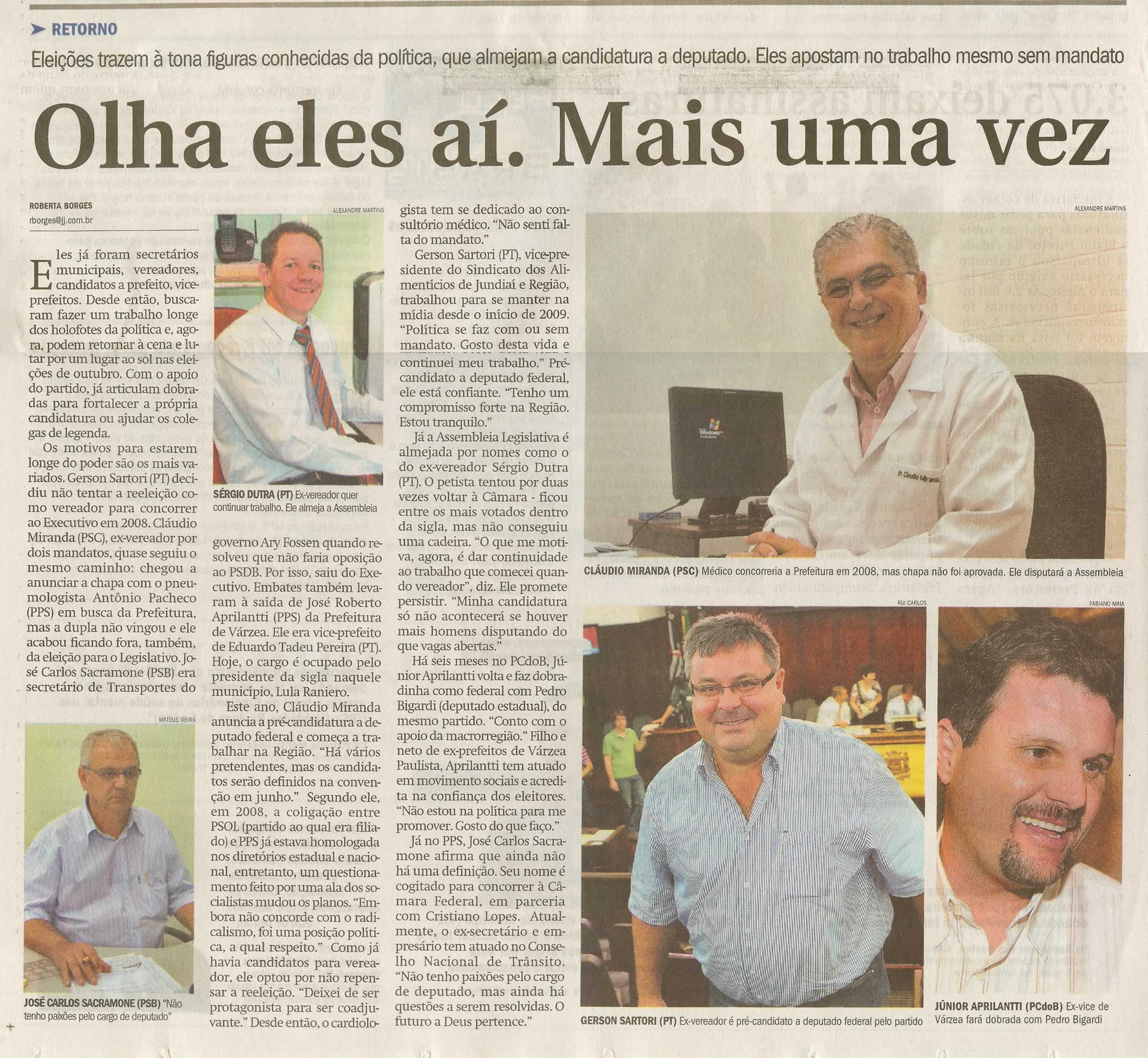 Jornal de Jundiaí - 28/03/2010