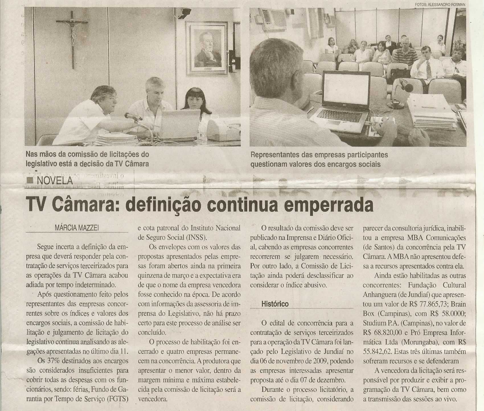 Jornal da Cidade - 30/03/2010