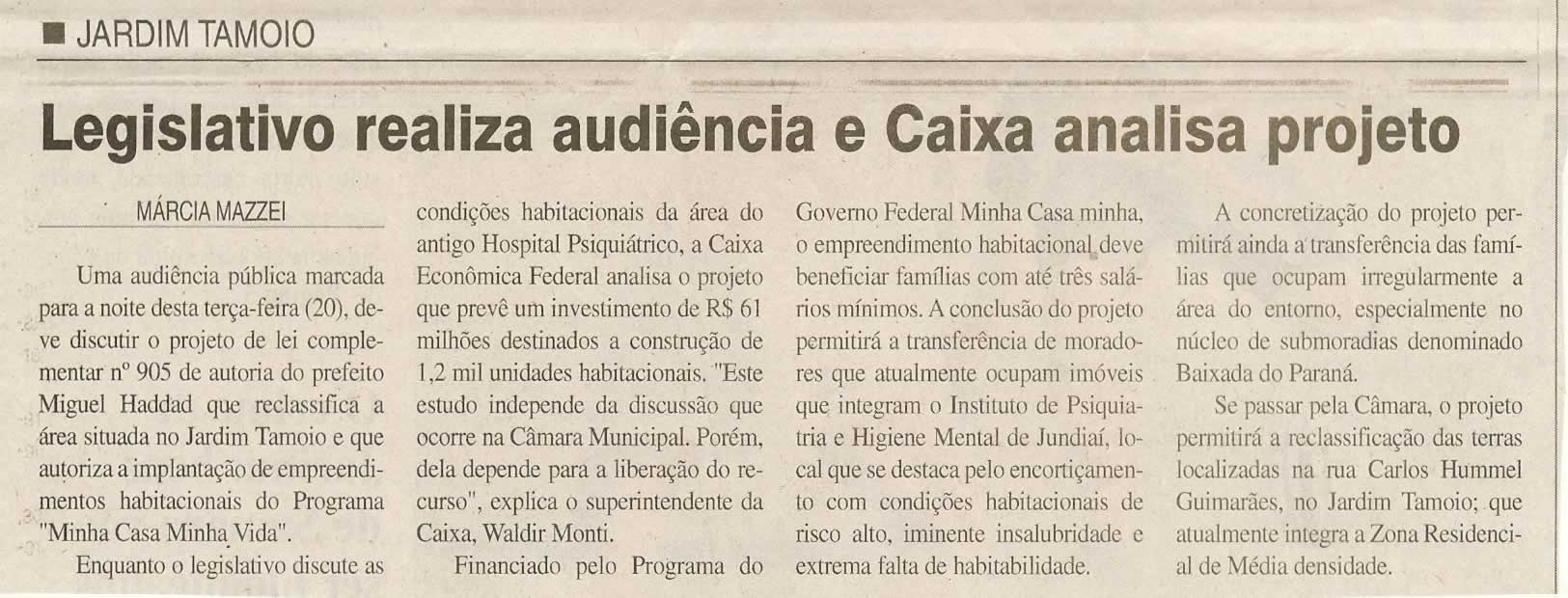 Jornal da Cidade - 20/04/2010