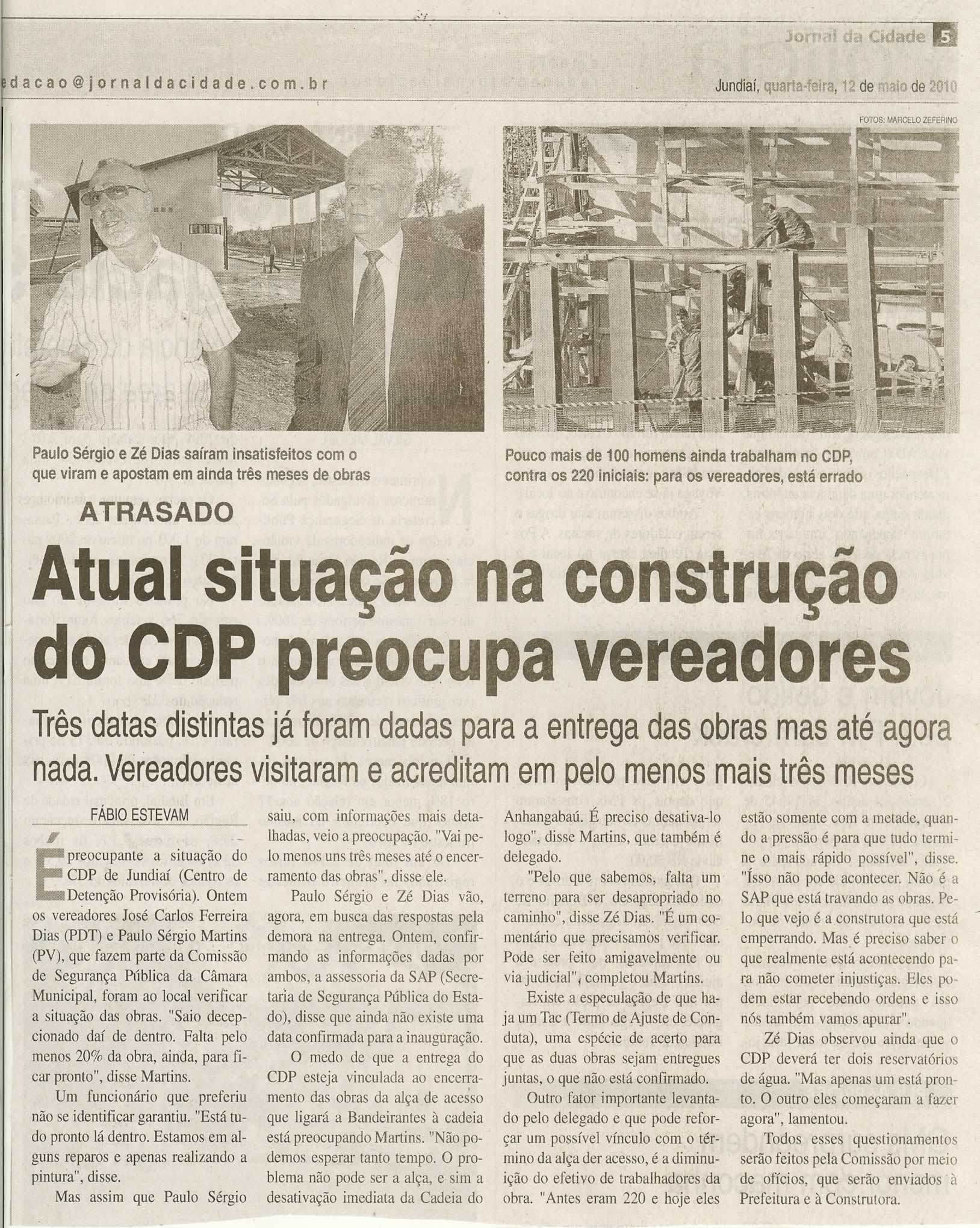 Jornal da Cidade - 12/05/2010