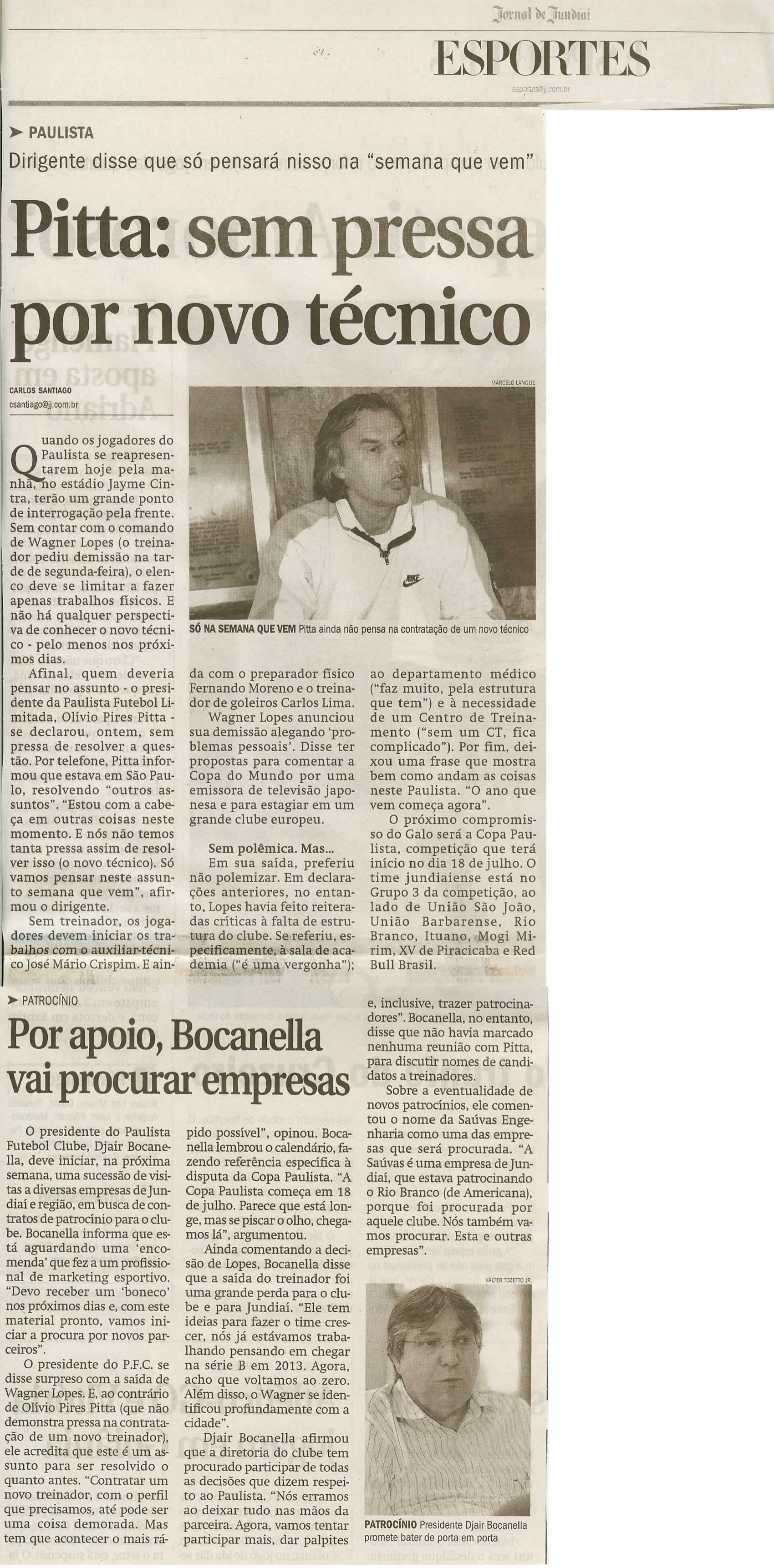Jornal de Jundiaí - 12/05/2010