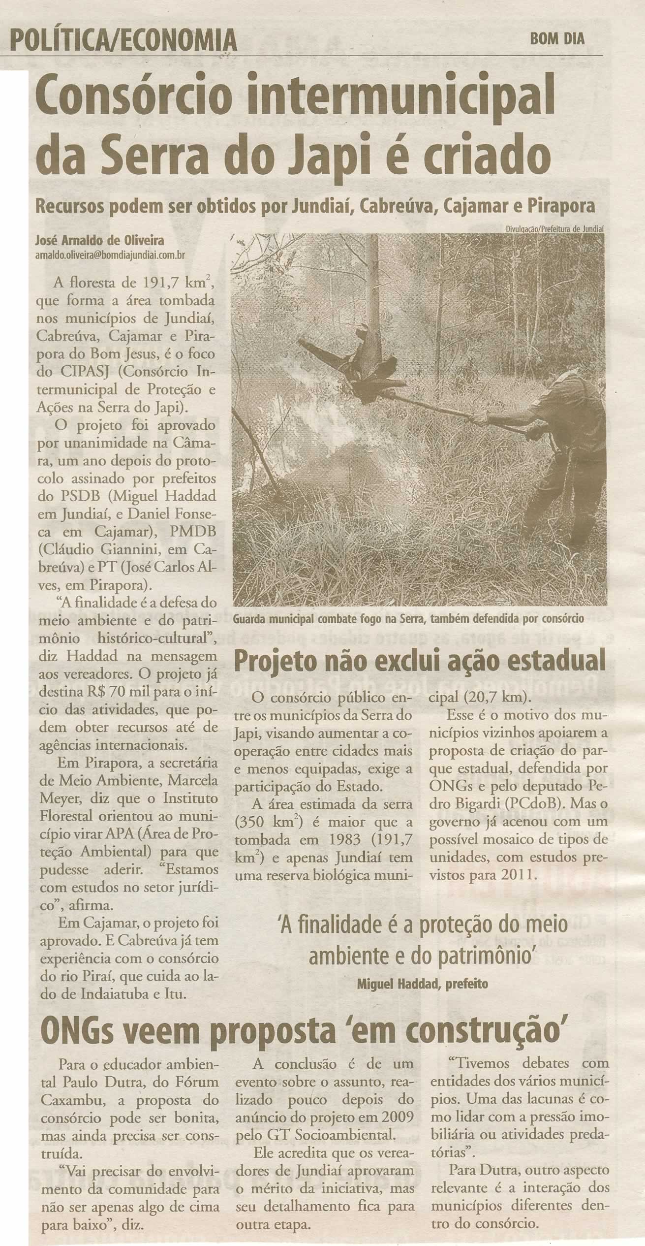 Bom Dia Jundiaí - 26/05/2010