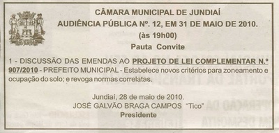 Bom Dia Jundiaí - 29/05/2010