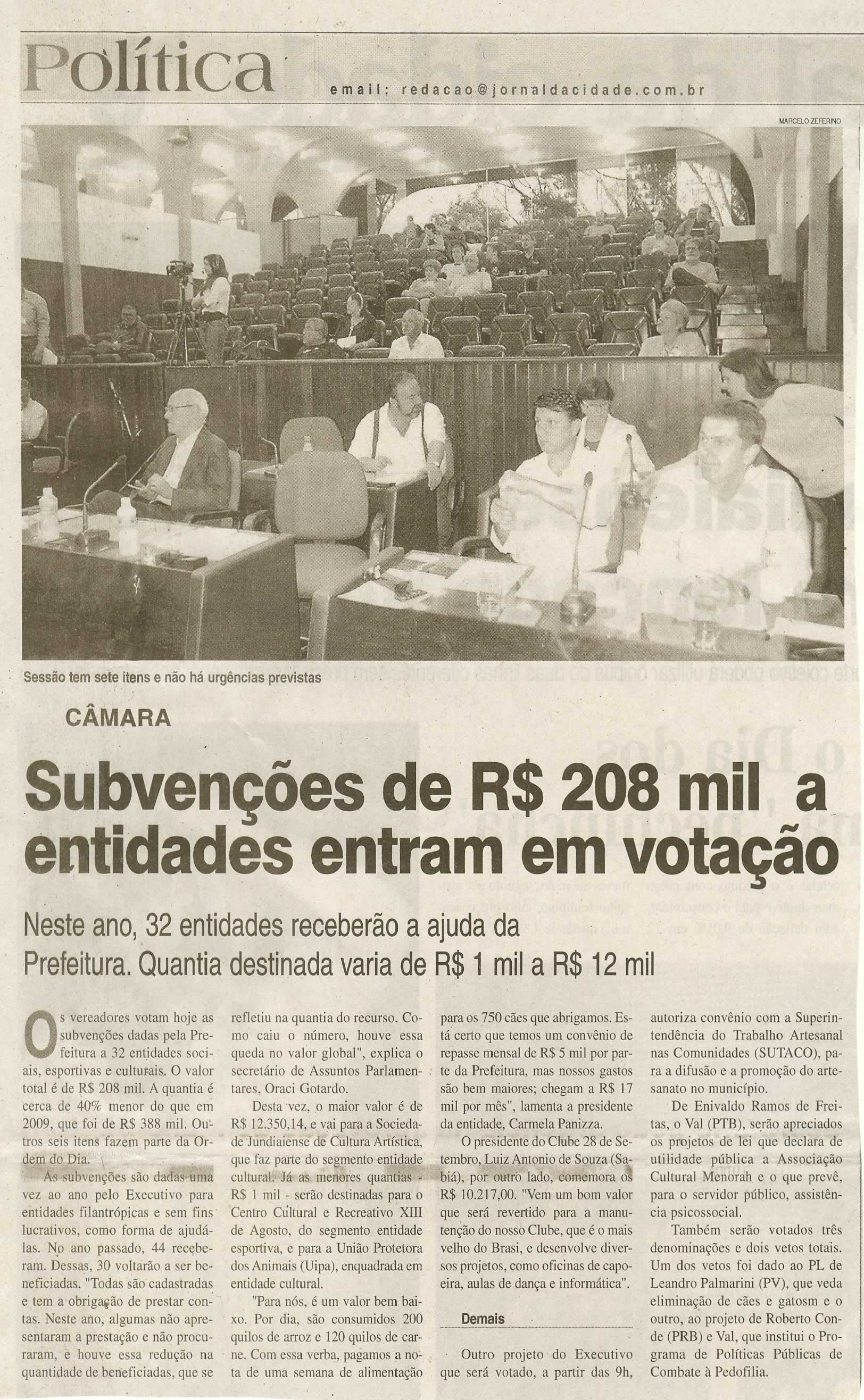Jornal da Cidade - 01/06/2010