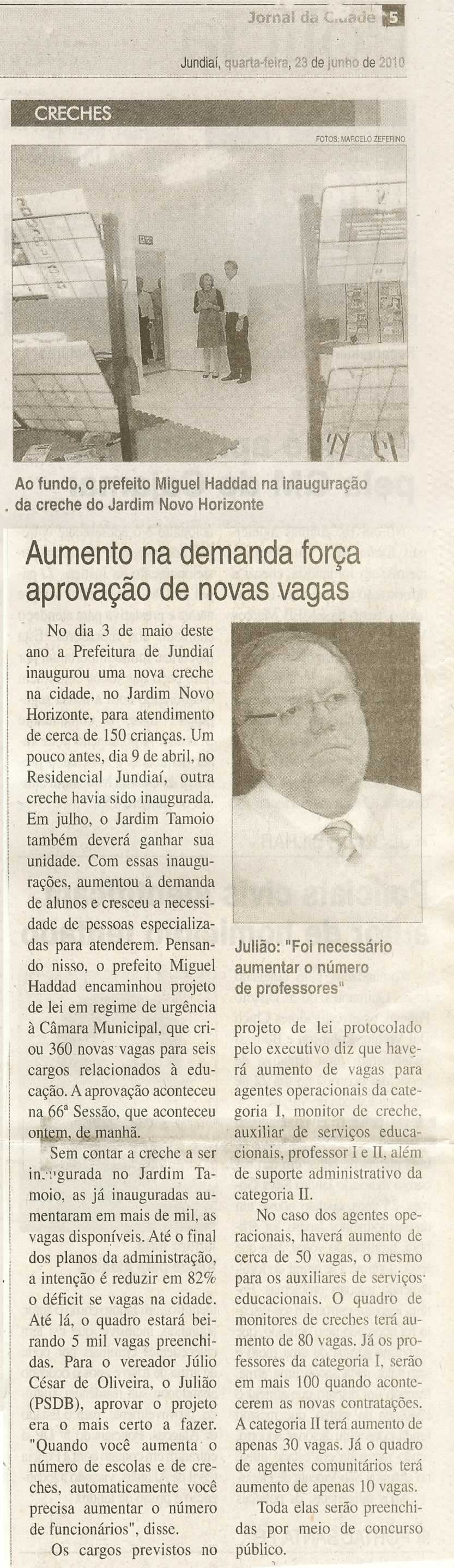 Jornal da Cidade - 23/06/2010