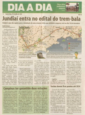 Bom Dia Jundiaí - 14/07/2010