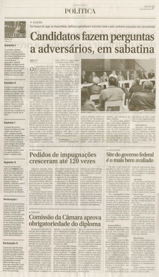 Jornal de Jundiaí - 15/07/2010