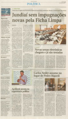 Jornal de Jundiaí - 30/07/2010
