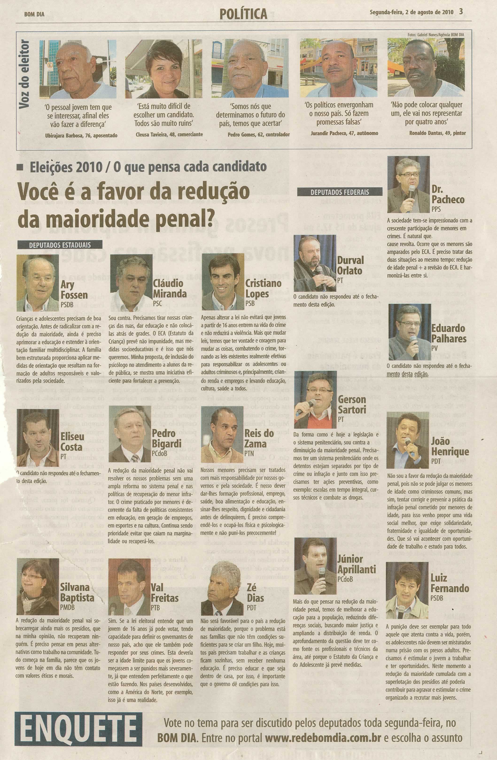 Bom Dia Jundiaí - 02/08/2010