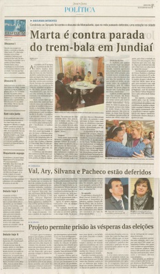 Jornal de Jundiaí - 05/08/2010