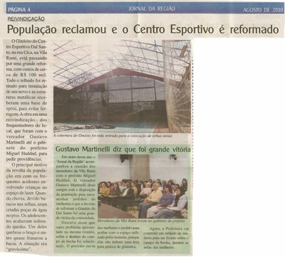 Jornal da Região - 01/08/2010