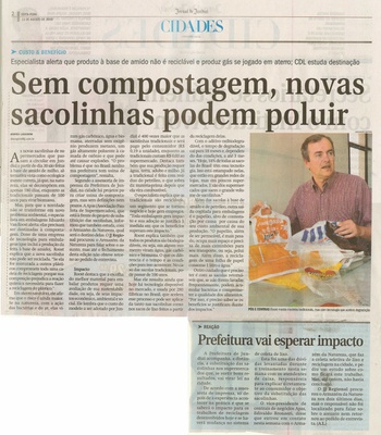 Jornal de Jundiaí - 13/08/2010