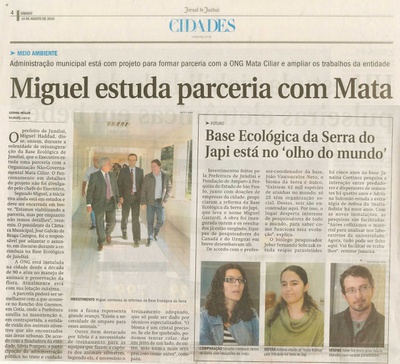 Jornal de Jundiaí - 14/08/2010